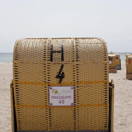 Inselblume 49 - Im Erdgeschoss Der Strandburg 펜션 *